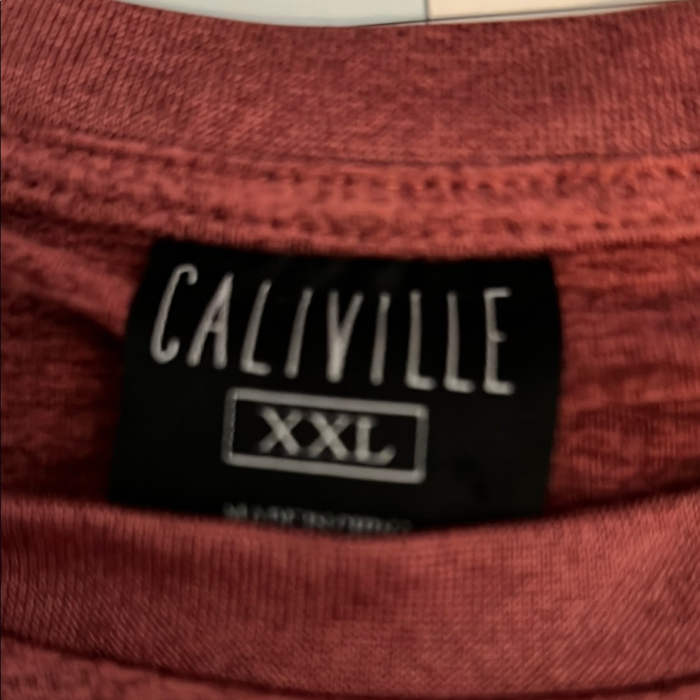 Caliville XXL Dark Red Shirt
